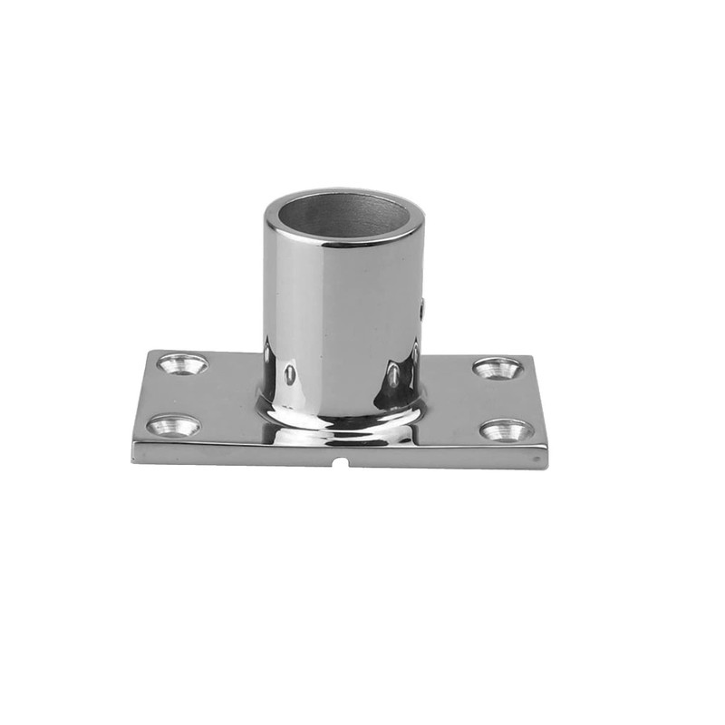 RANYUSS Boat Hand Rail Fitting-90 Degree 7/8 inch(22.4MM) Rectangular Base-Marine