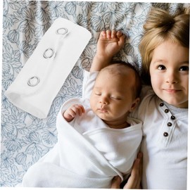 NOLITOY Jumpsuits Extender Snaps Baby Toddler Girl Bodysuit Extender Cotton Baby Jumpsuits Extender Romper Fart Jacket One-piece Pants Baby Boy Double Layer Extension Buckle Fabric