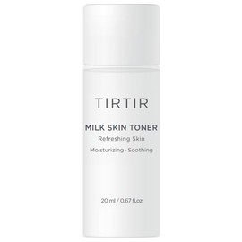 TIRTIR Milk Skin Toner 20 ml  Tónico facial coreano hidratante con ácido hialurónico y niacinamida  ilumina, calma y prepara la piel  skin care...    