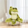 CLKDPNO Frog Plush Toy, Soft Frog Stuffed Animal, Animal Plush
