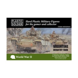 Plastic Soldier Company Valentine Infantry Tank