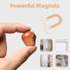 Cacukap Cute Mini Ceramic Vase Magnets for Fridge, Funny Small