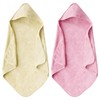 maqsai Bath Towel for Newborn, 2 Packs Soft Highly Absorbent