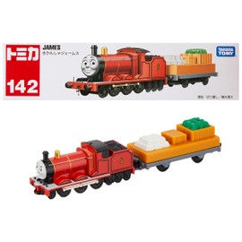Takara Tomy Tomica Long Type Tomica No. 142 James the Tank Engine Mini Car Toy Ages 3 and Up