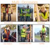 AIEOE Reflective Safety Vest High Visibility for Construction Work (Yellow-10