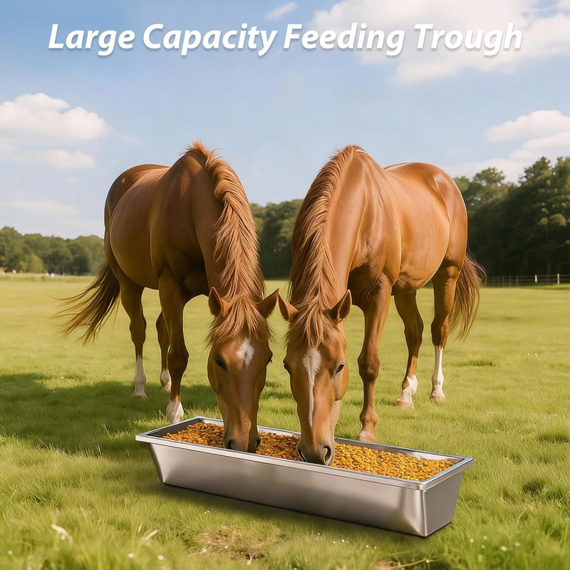 Geelin Livestock Water Trough,12 Gallon/48 Quart,2 Pcs