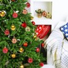 Christmas Tree Baubles - 50 Pcs Christmas Tree Decoration Ornaments