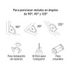 Truper Expert ESM-3X, Escuadra magnética 3" para soldar capacidad 17