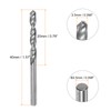 sourcing map 2pcs Solid Carbide Drill Bits 2.5mm C3/K10 Tungsten
