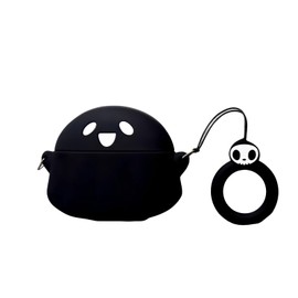 TSVSXS Cute Case Compatible with AirPods 4 with Active Noise Cancellation with Ring, Funny Cartoon Anime Ghost Protective Case Compatible with AirPods 4 for Man Woman