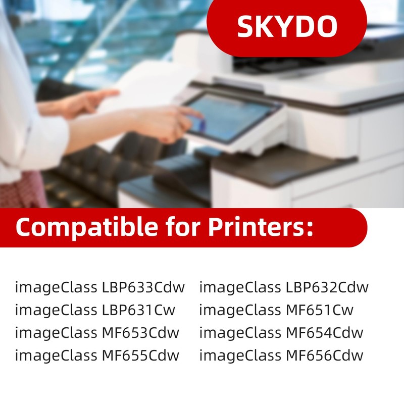 Skydo 067H Black Toner Cartridge Compatible for 067H with chip