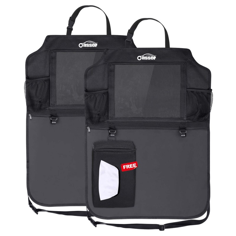 Oasser Oasser Kick Mats Car Backseat Protector 2 Pack Car