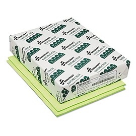 7530013982682 SKILCRAFT Neon Colored Copy Paper, 20lb, 8.5 x 11, Neon Green, 500/Ream