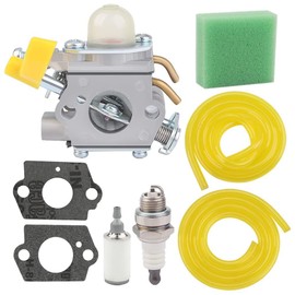 Powtol SS30 CS30 Carburetor fits Homelite Ryobi BC30 CS26 SS26 TP30 25cc 30cc String Trimmer Brushcutter Replace 308054013 308054003 C1U-H60 985624001 985308001 3074504