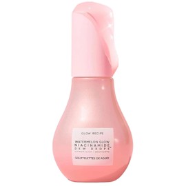 Glow Recipe Gotas de Rocío de Niacinamida de Sandía - Suero Facial Hidratante Iluminador y Rellenador, Prebase de Maquillaje + Iluminador Líquido con Ácido Hialurónico - Cuidado de la Piel Coreano