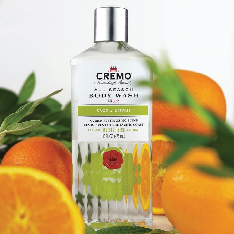CREMO - Moisturising Body Wash for Men | Revitalising Shower