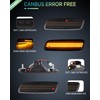 PWOBVZ Amber Led Side Marker Lights for Lexus IS300 LS400