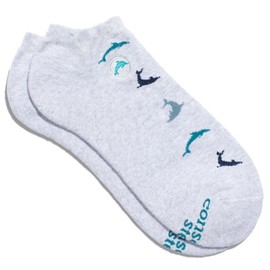 Conscious Step Socks that Protect Dolphins - Ankle, Small