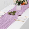 30 Pack Lavender Cheesecloth Table Runner 17 x 108 inch