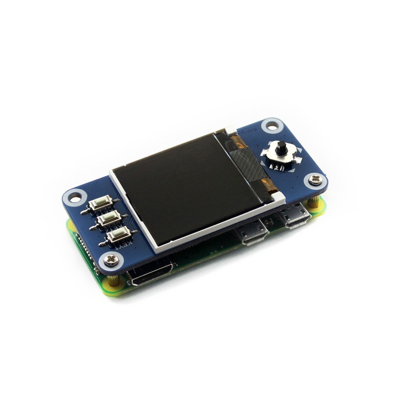1.44 Inch LCD Display HAT for Raspberry Pi, 128x128 SPI