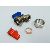 15mm x 3/4" Angled Washing Machine Valve