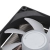 CPU Cooler Dual Heat Pipe 48CFM DC12V Quiet Operation Hydraulic