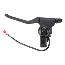 Electric Scooter Brake Handle Nylon Ergonomic Anti Slip Brake Lever with Bell for DIY Replacement