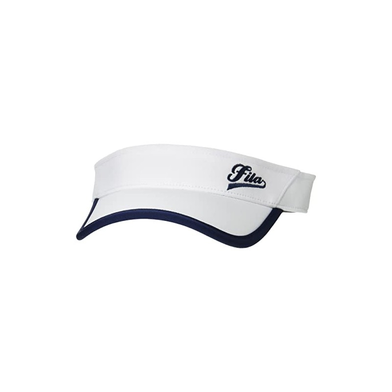 FILA TENNIS VL9225 Sun Visor, White (01), 55-57cm