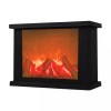 DECANIT Fireplace Lanterns Decorative Flameless Portable Led Lantern Battery Operated...