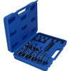 Brilliant Tools Screw Extractor Set Pieces, high speed steel, Blue/Black,