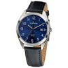 ATRIUM Men's Watch Titanium Leather Strap 5 Bar with Date