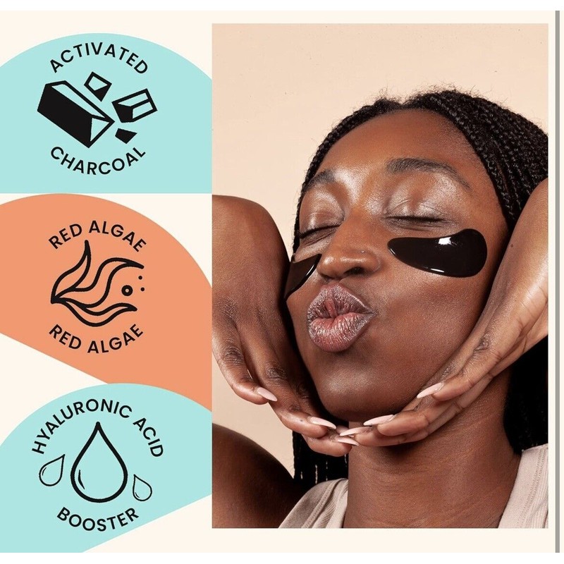 BLAQ Hyaluronic Acid Bright Eyes Plump & Purify Pack Of