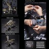 3D Metal Puzzles for Adults Mechanical Wasp: Model Kits of