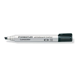 Staedtler Lumocolor Whiteboard Marker 351B, Black Pack of 10
