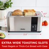 Mueller UltraToast Full Stainless Steel Toaster 4 Slice, Long Extra-Wide