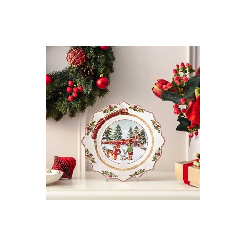 Villeroy & Boch Annual Christmas Edition Year Plate 2025 23.5