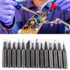 14Pcs Soldering Iron Tips External Heating Copper Welding Head Solder