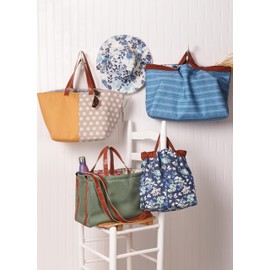 McCall's Tote Bags and Hat Sewing Pattern Kit, Design Code M8419, Multicolor