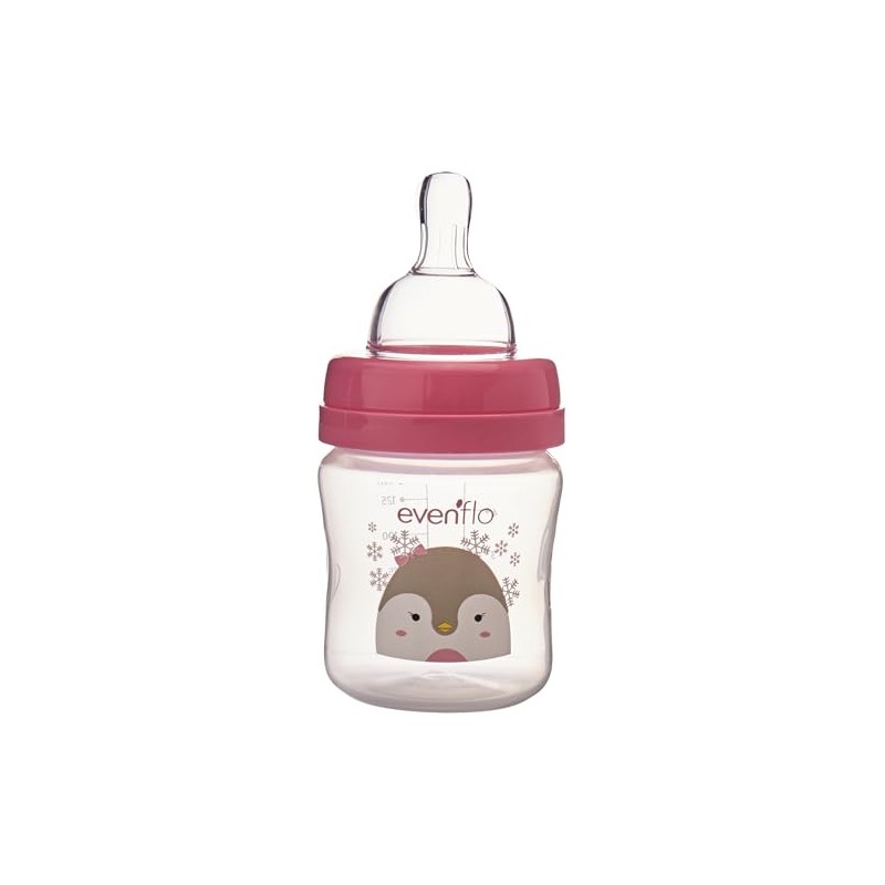 K Clark Biberón Evenflo Cuell Ancho Decor 5Ozn, 5 Oz