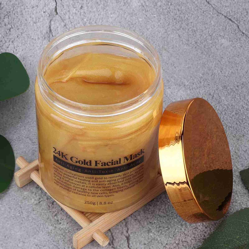 MELAO Gold Collagen Facial Mask Blackhead Removal Exfoliator Anti aging