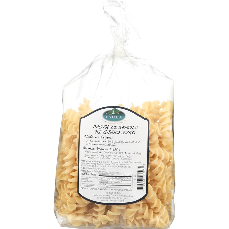 ISOLA Fusilli Pasta, 16 OZ