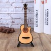Miniature Acoustic Classical Guitar Model Mini Wooden Guitar Desktop Decoration