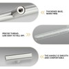 Bwintech 24 Pcs 50 mm Brushed Nickel Cabinet Pull Handles