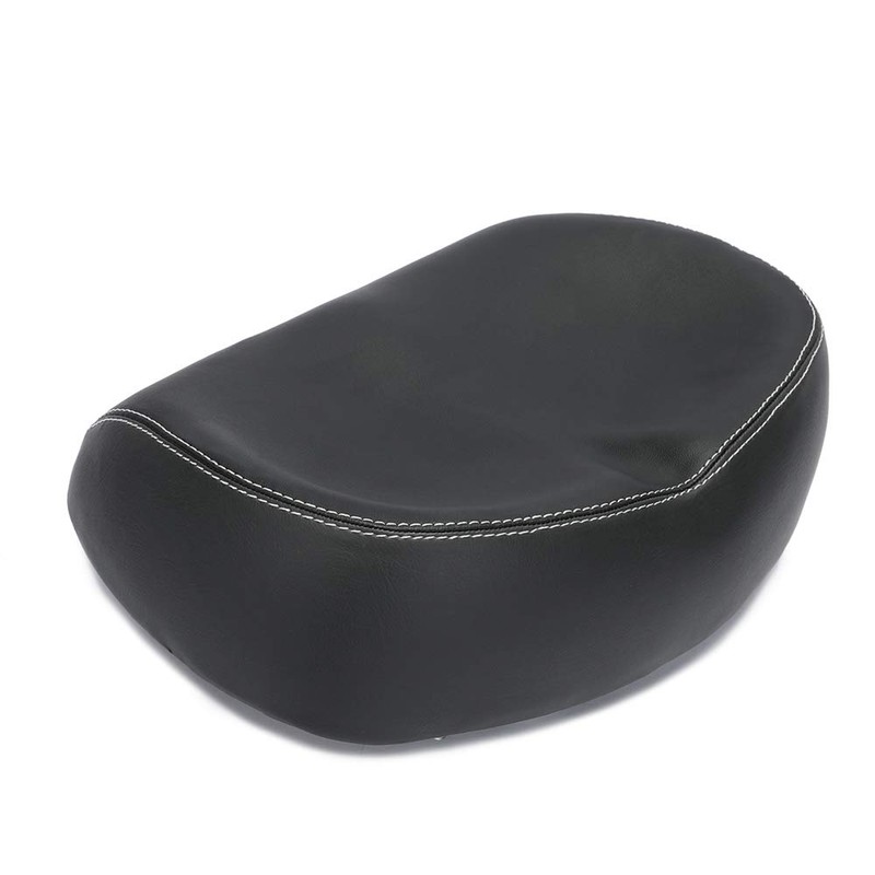 VOANZO No Nose Bicycle Saddle, Shock-Absorbing Soft Widened Saddle with
