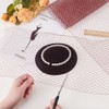 BENECREAT 3.28 Yards Net Mesh Fabric, 10inch Wide Mesh Birdcage