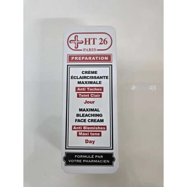 Unbranded +HT 26 PARIS PREPARATION CREAM MAXIMALE FACE CREAM 50ML