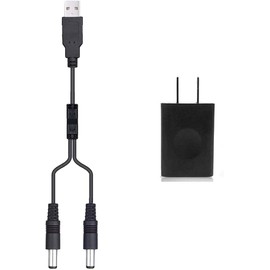 PATPET Replacement USB Charging Cable and Adapter only for P Collar 920 930