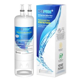 Filtro De Agua Para Refrigerador Compatible Rwf6700a 6 Meses