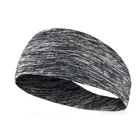 Running Headband, Unisex Soft Sweat Band Hair Band Head Strap Scarf Wrap Bandana for Fitness Yoga Cycling GYM Basketball Under Helmet Liner Sports Headwear, Quickly Dry, Ultra Slim
