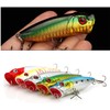 DAMIDEL 5 Pcs 2.75in/12g Popper Fishing Lures Fishing Lure Baits